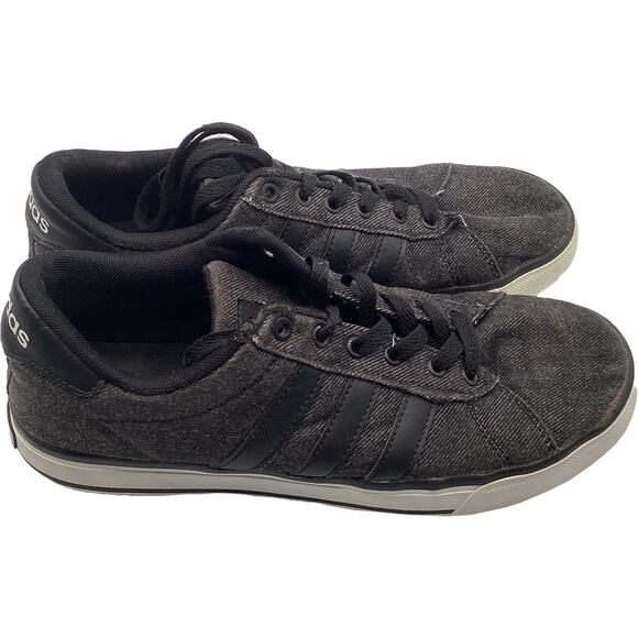 ADIDAS SE Daily Vulc (F76263) Casual Athletic Shoes Charcoal/Black Men's 7.5 - Picture 2 of 8